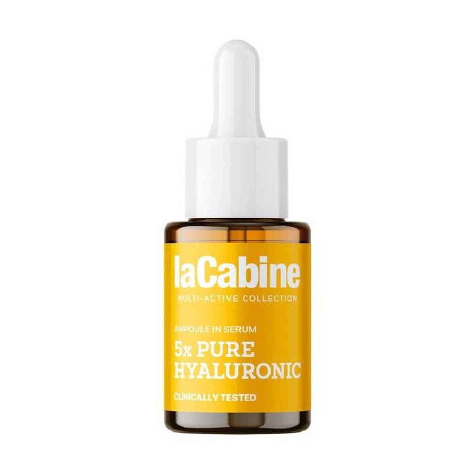 Концентрована зволожувальна сироватка для обличчя La Cabine 5x Pure Hyaluronic Ampoule In Serum з гіалуроновою кислотою, 10 мл