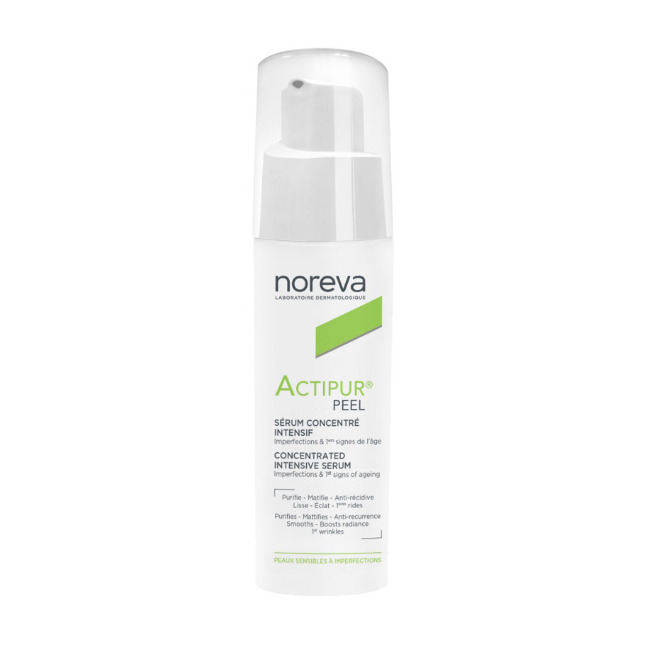 Уцінка! Концентрована інтенсивна сироватка для обличчя Noreva Actipur Peel Concentrated Intensive Serum, 30 мл