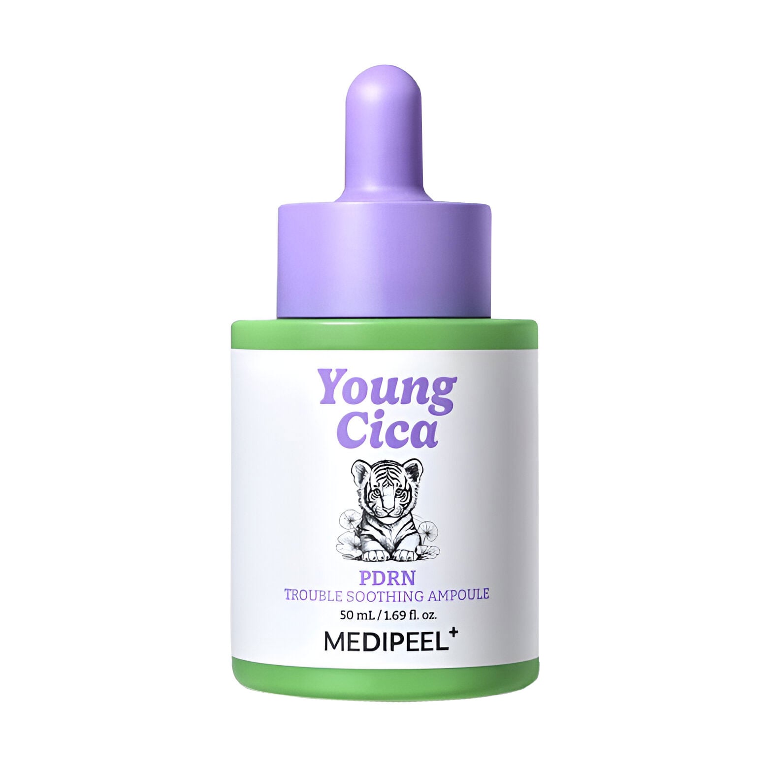 Заспокійлива ампульна сироватка Medi-Peel Young Cica PDRN Trouble Soothing Ampoule з PDRN та екзосомами, 50 мл